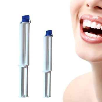 Zubná Klinika Dvojitú Bariéru Striekačku Bieliace Gél 35hydrogen Peroxid Zub Whitener Bieliace Gél 5ML