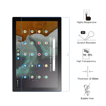 3KS Tablet Screen Protector Pre ASUS Chromebook Odnímateľný CM3 10.5 palcový Anti-Scratch HD Jasné, PET Ochranný Film Nie Sklo