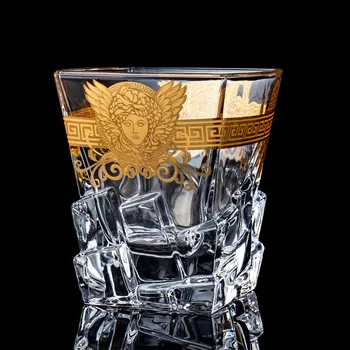 Krištáľový pohár Whisky poháre námestie víno sklo krištáľové poháre whisky sklo sklo hrnček whisky sklo, sklenené poháre