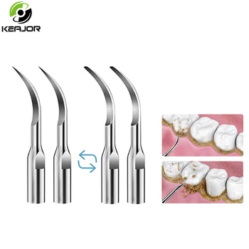 Zubné Scaler Tipy pre G6 Ultrazvukové Zuby Odstraňovač Hlavy Periodontics škálovanie Dodávky Náhradných Stick Tip 2 ks G1 G2 G3 G4 G5