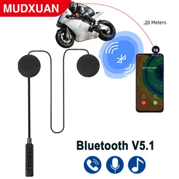 Motocykel bezdrôtový Bluetooth headset stereo slúchadlá reproduktory hands-free music hovoru, ovládanie vhodné pre lyžovanie na koni